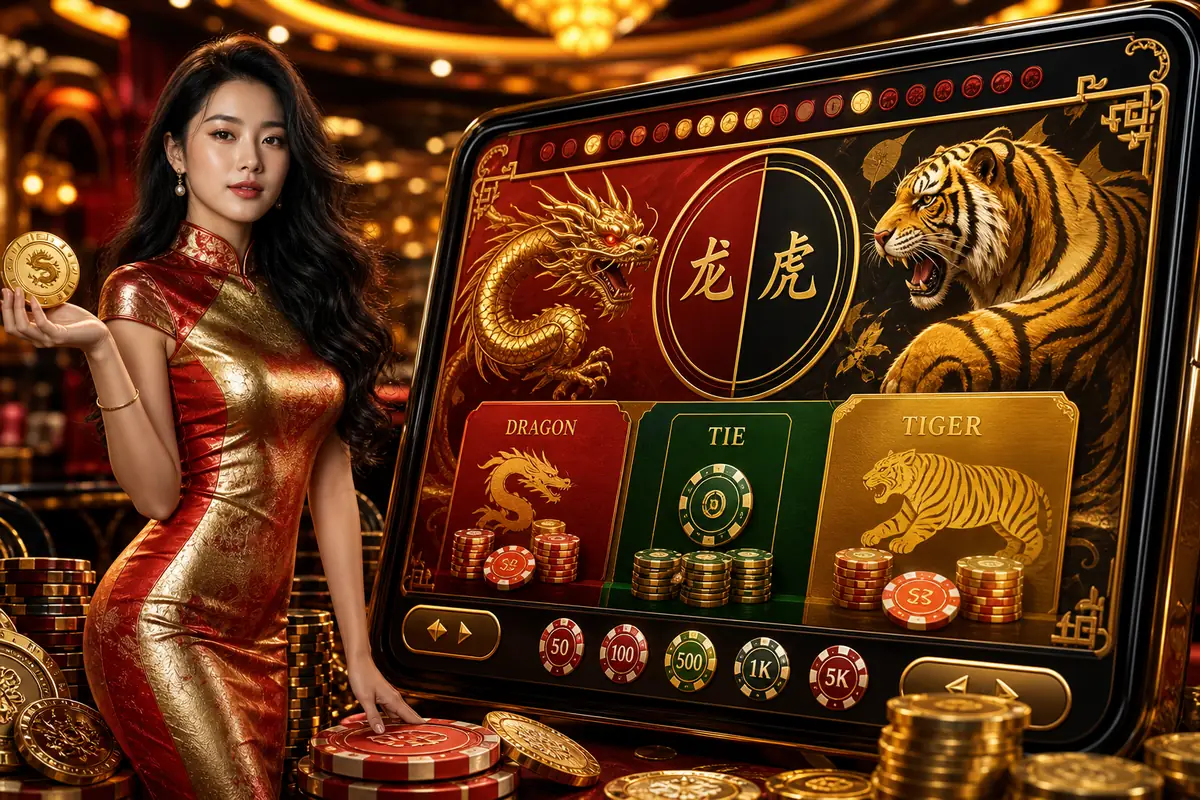 bbc63 Dragon Tiger meja kad langsung
